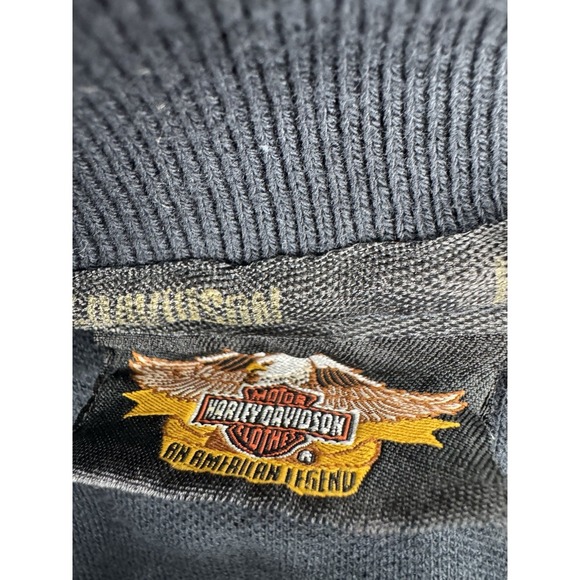 VINTAGE Harley Davidson Polo Shirt Men's Large - Picture 5 of 6